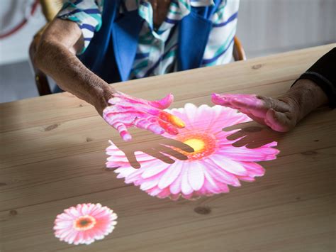 The importance of play in senior care: The Tovertafel magic table